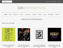 Tablet Screenshot of icrdistribution.com